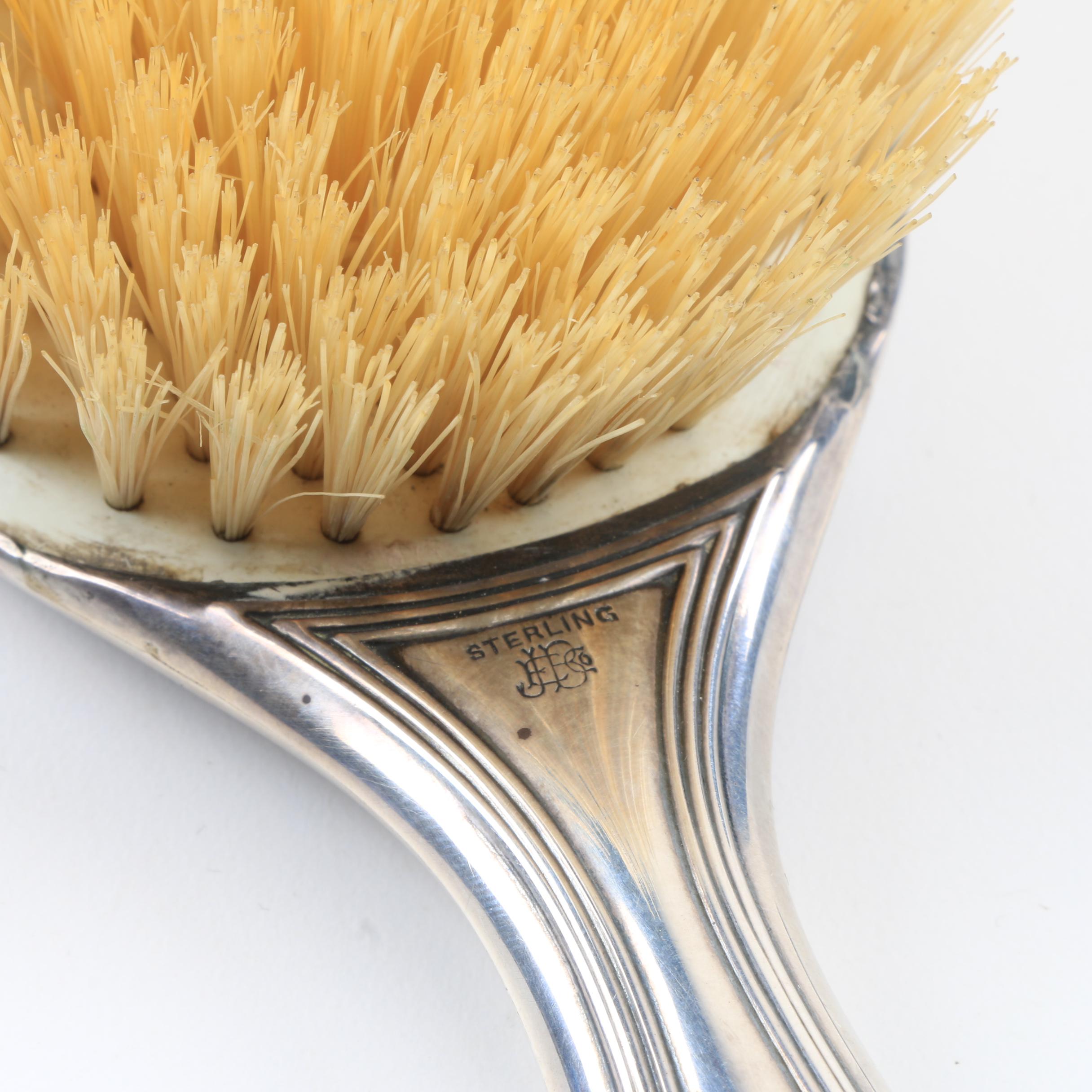 Vintage James E. Blake Co. Sterling Silver Vanity Set