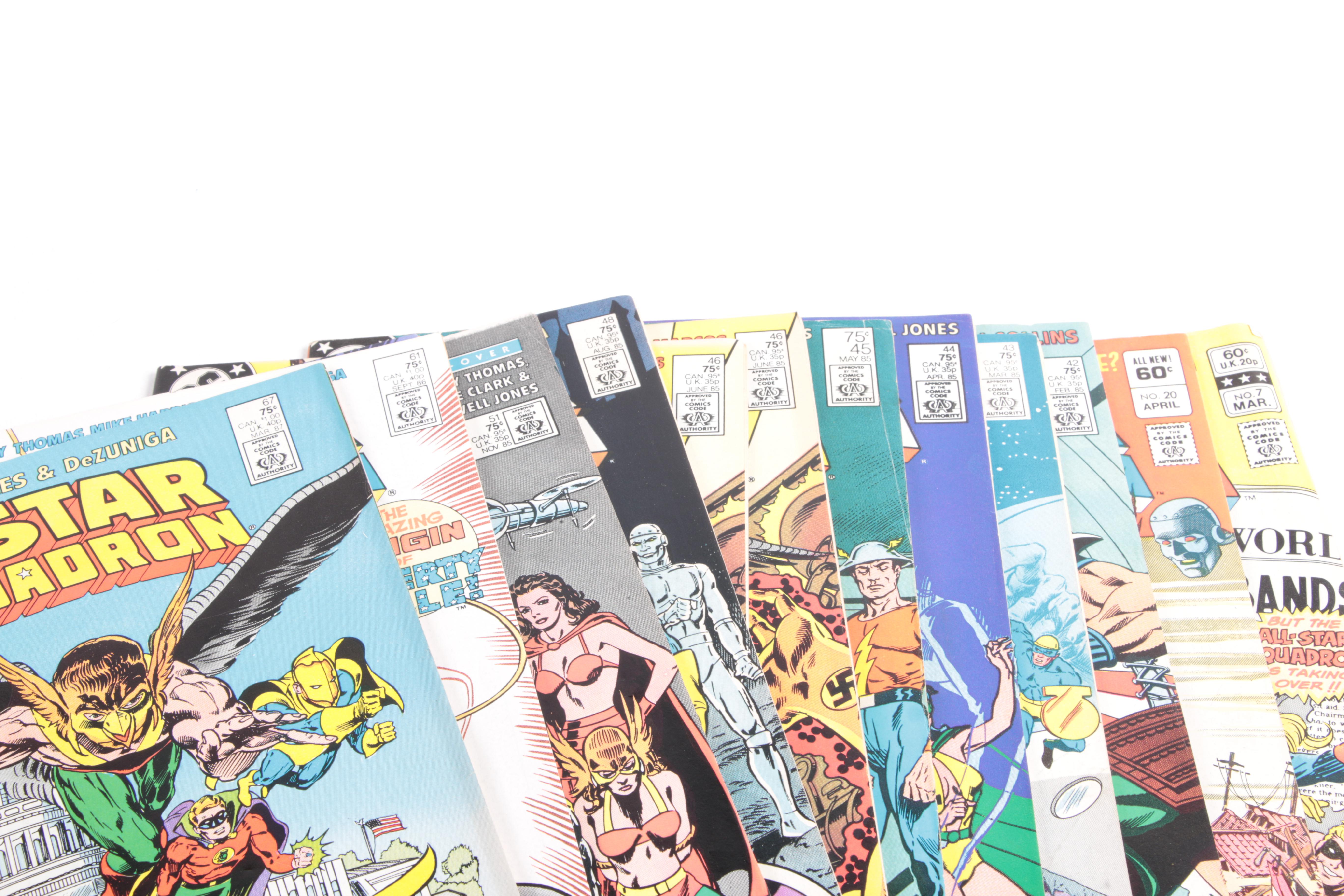 "Booster Gold", "Star Squadron" and Other Modern Age DC Comics