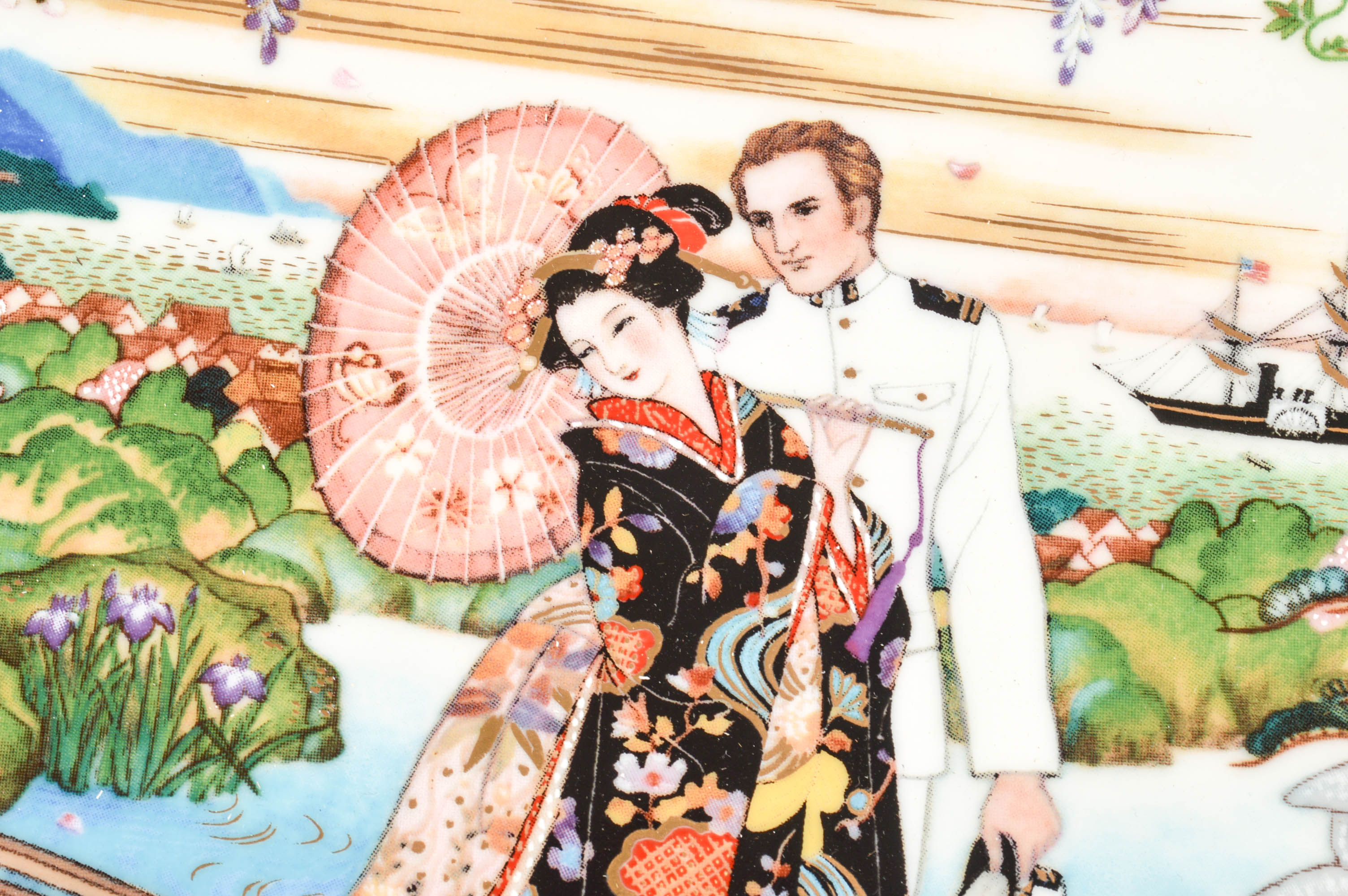 Metropolitan Opera Centennial “Madama Butterfly” Plate By Lenox