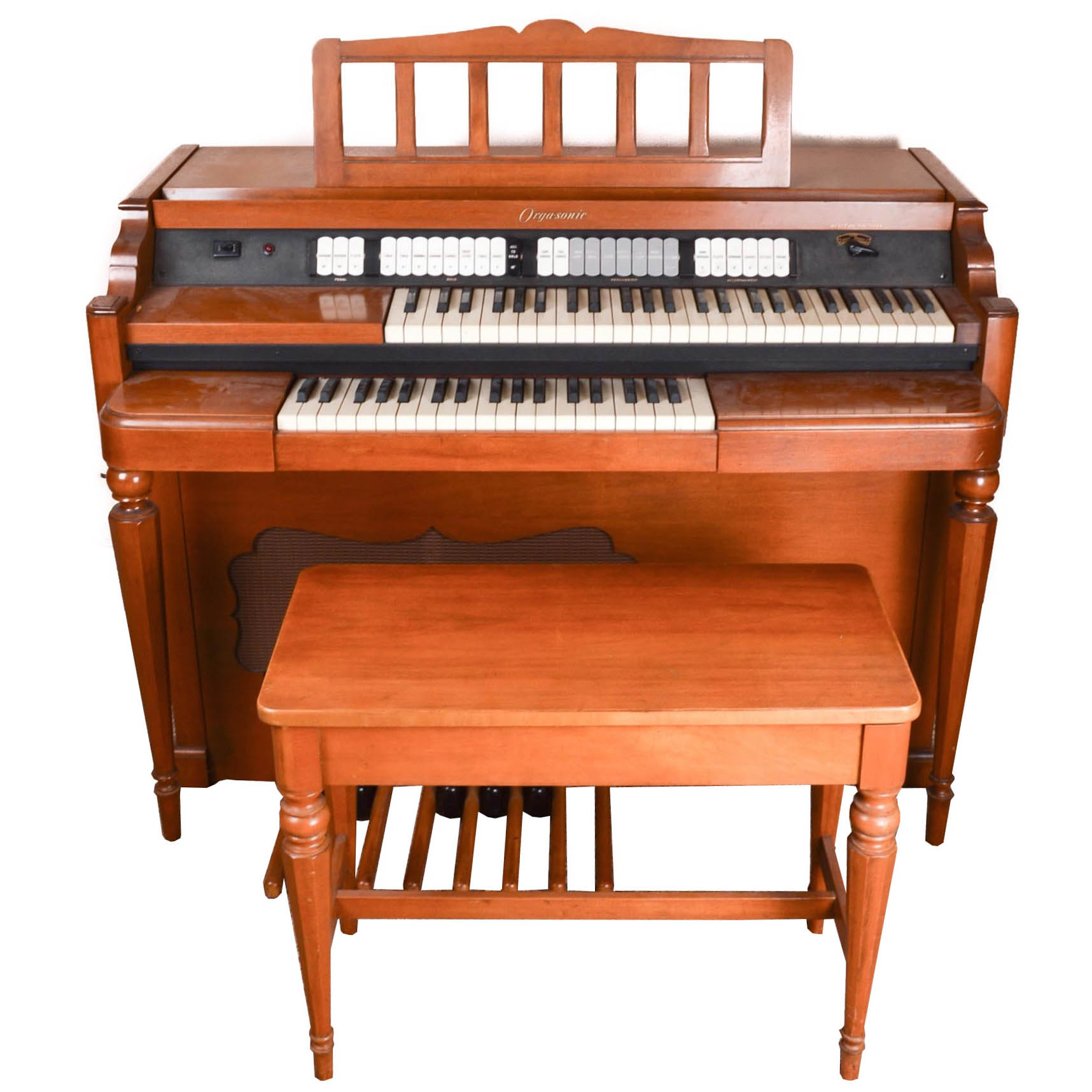 Baldwin Orga-sonic Electric Spinet Organ and Bench