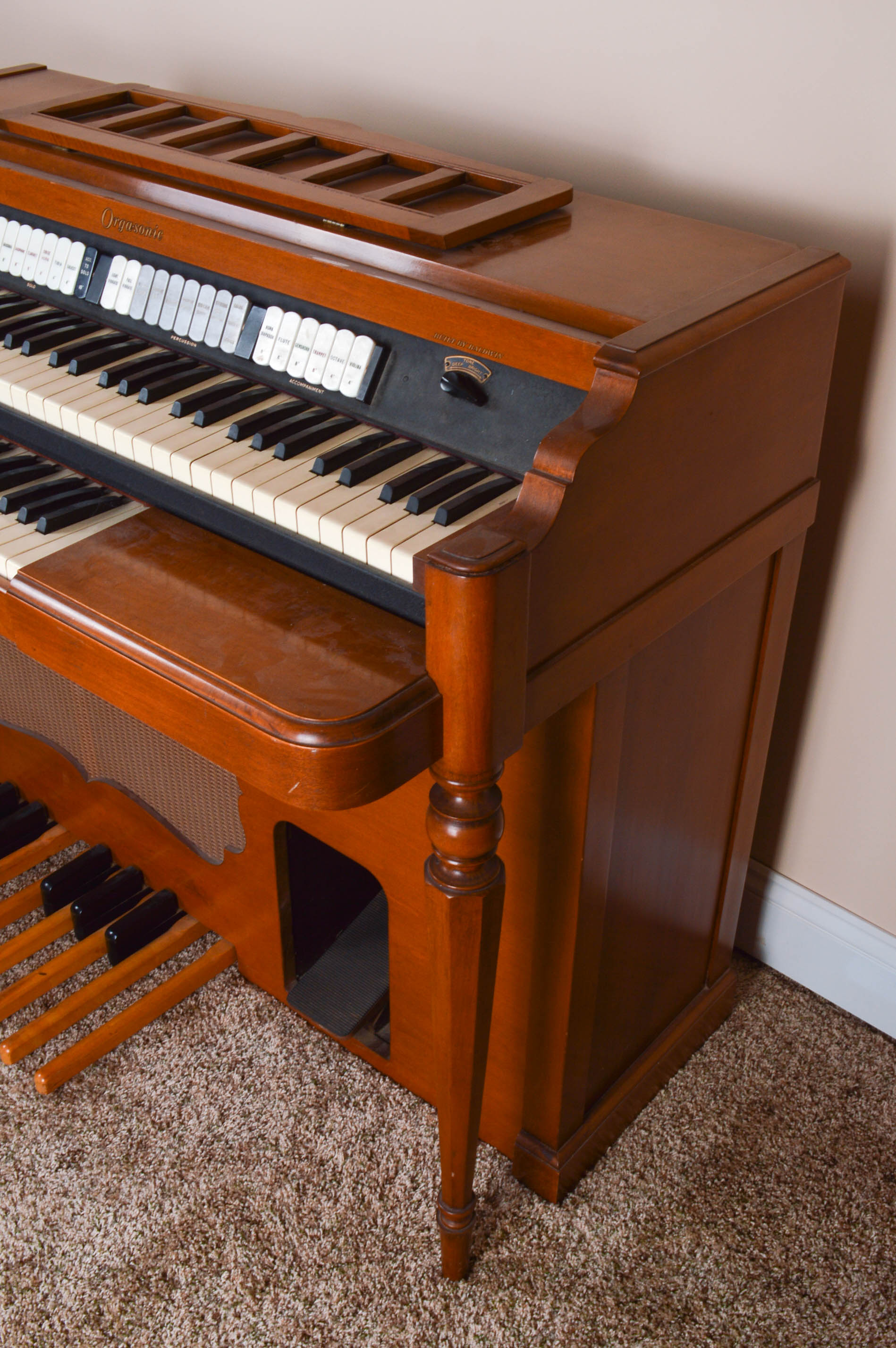 Baldwin Orga-sonic Electric Spinet Organ and Bench
