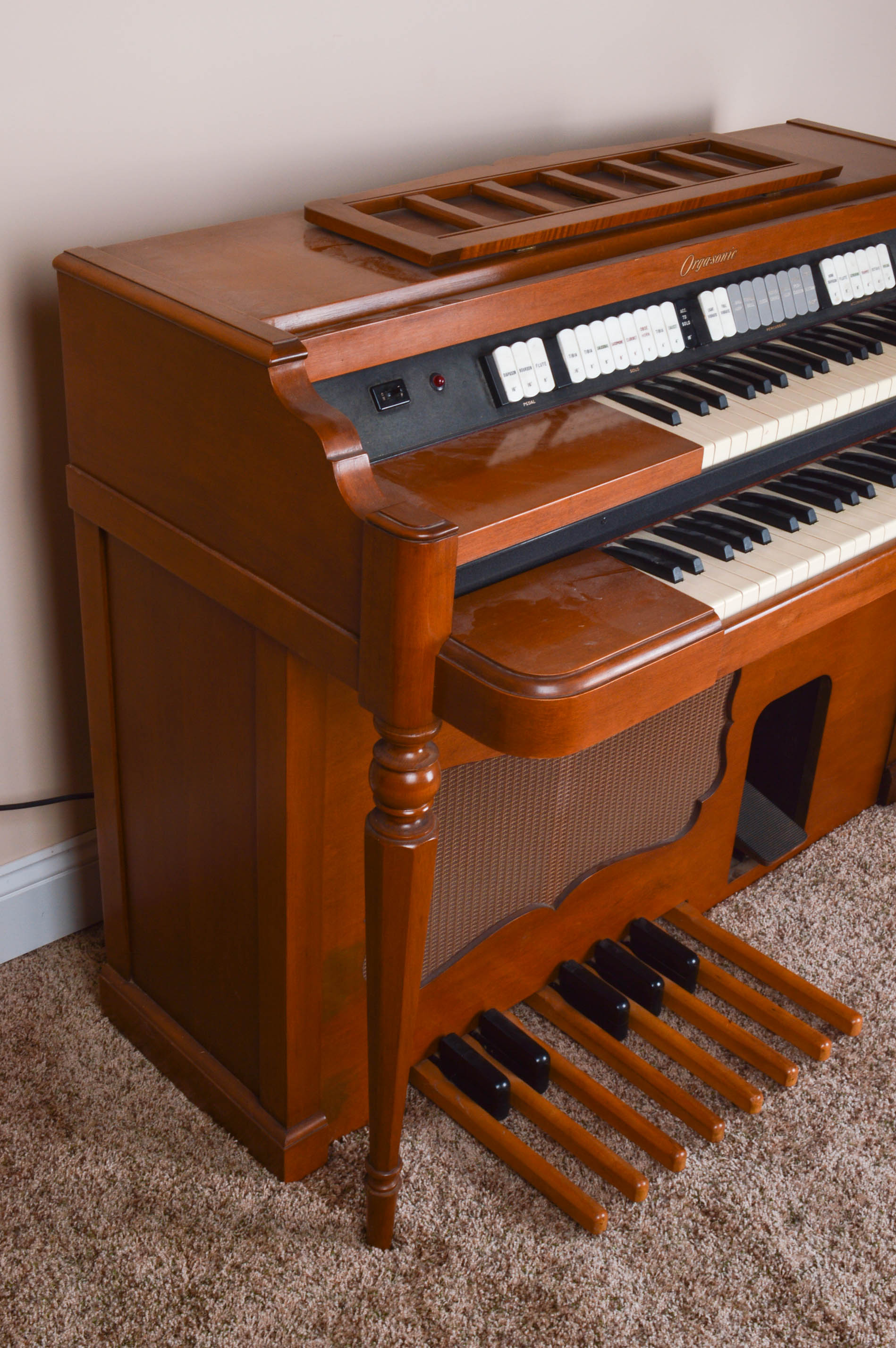 Baldwin Orga-sonic Electric Spinet Organ and Bench