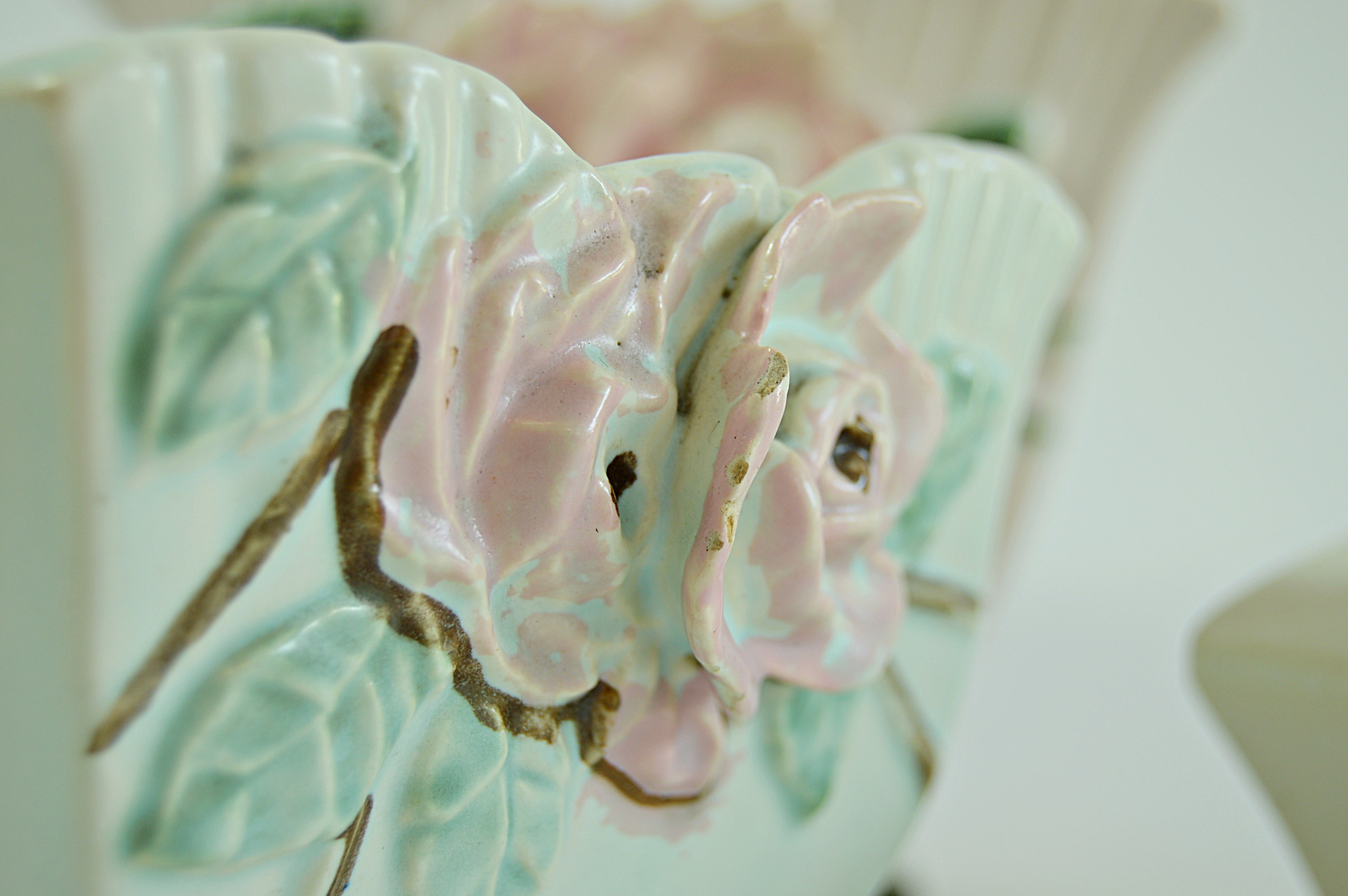 Vintage McCoy "Blossom Time" Planters