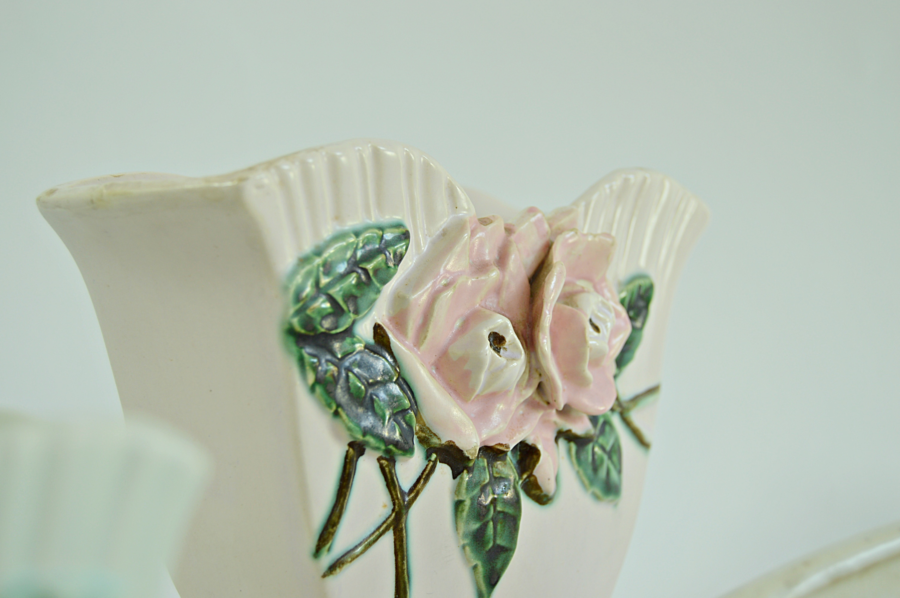 Vintage McCoy "Blossom Time" Planters