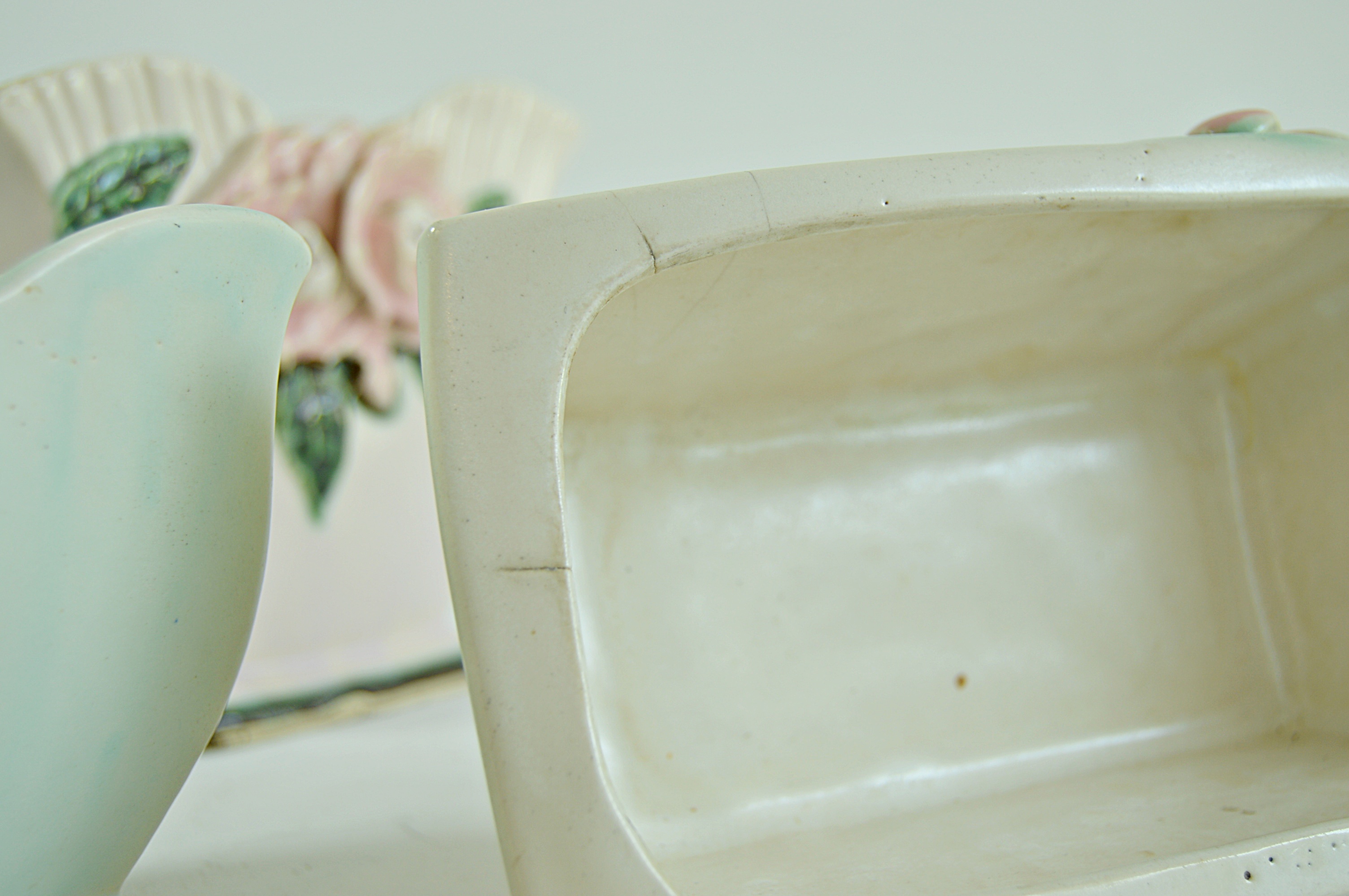 Vintage McCoy "Blossom Time" Planters