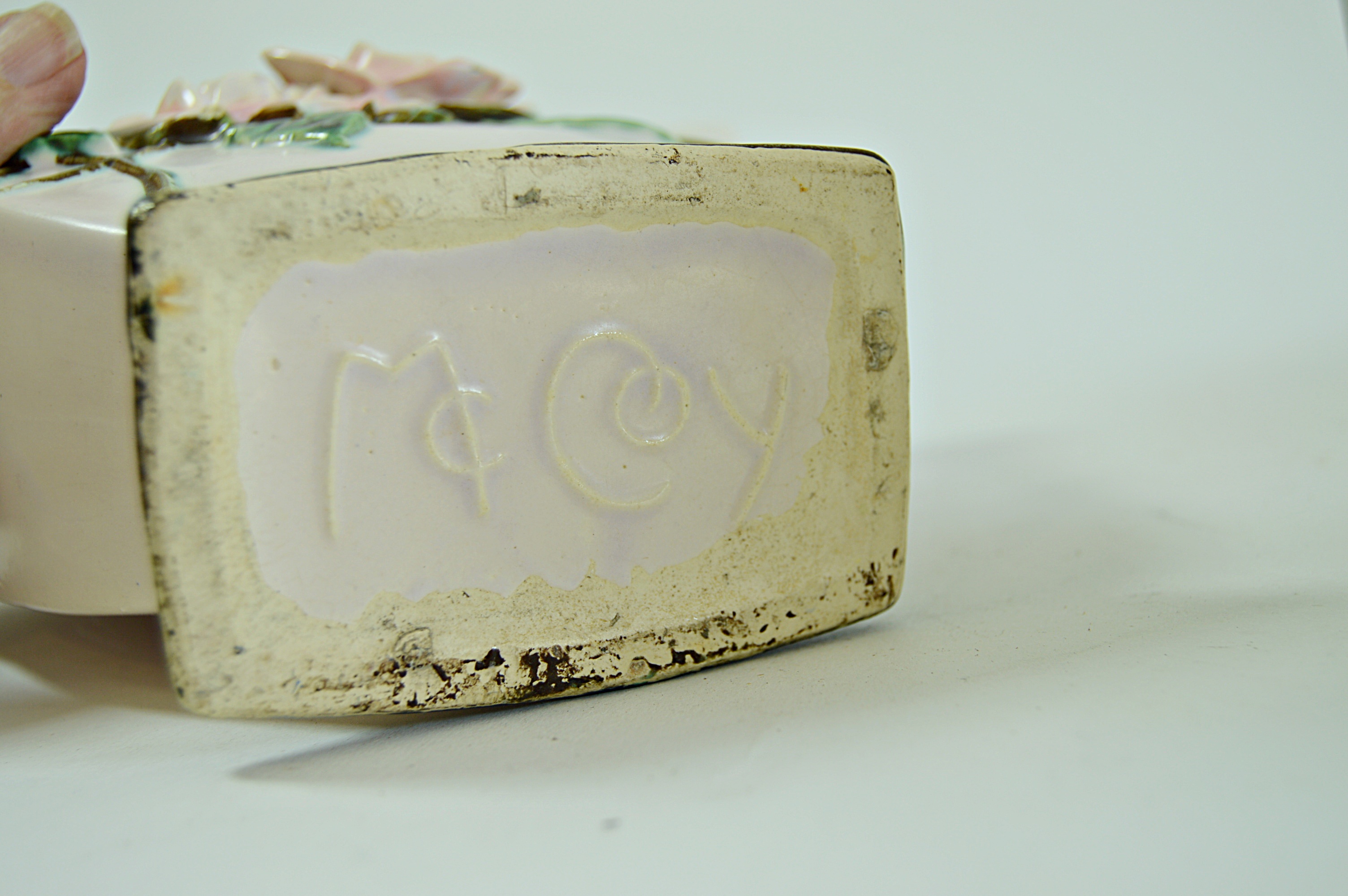 Vintage McCoy "Blossom Time" Planters