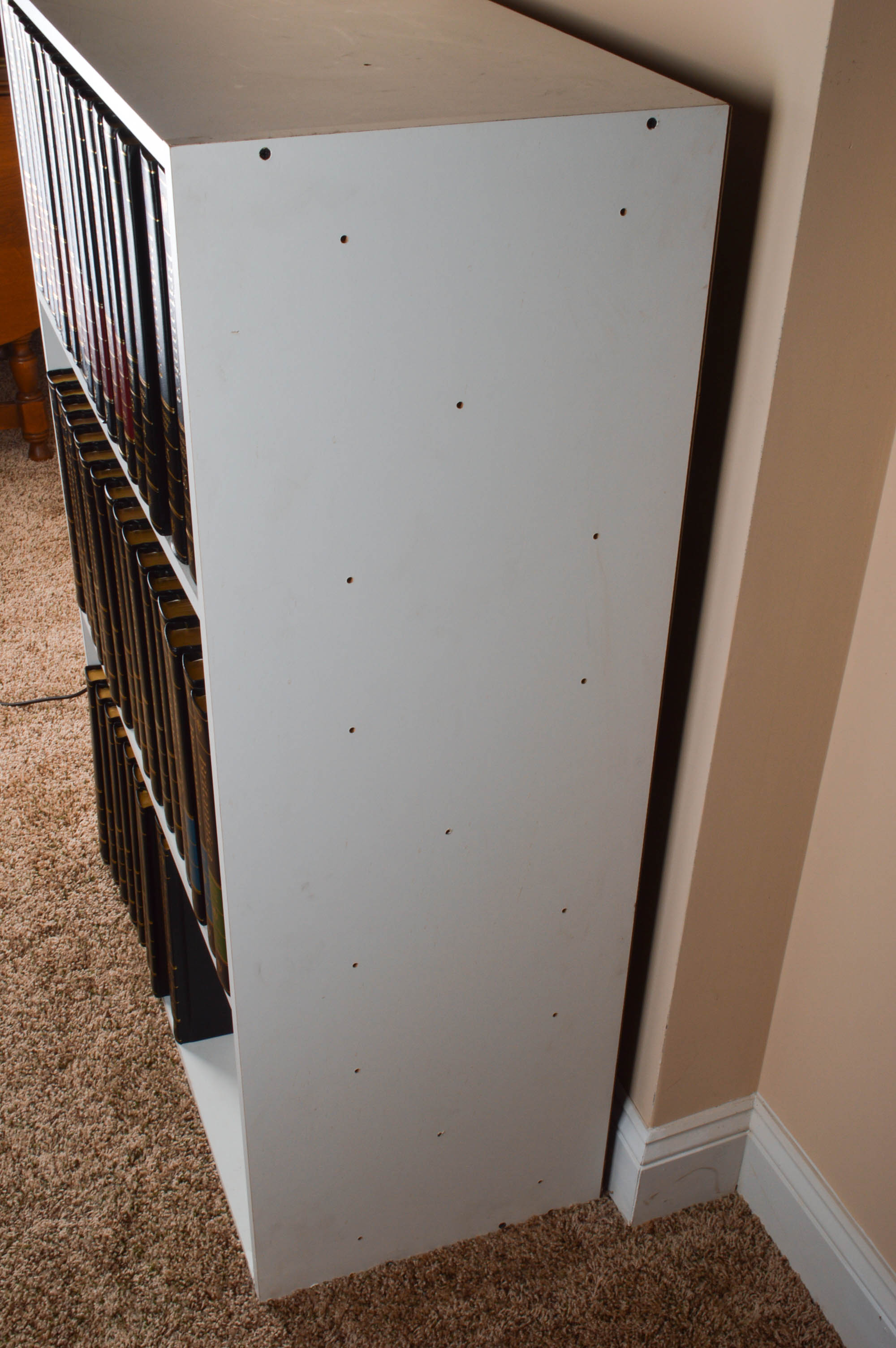 15th Edition Encyclopædia Brittanica and Bookcase