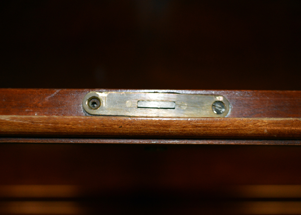 Vintage Solid Cherry Secretary Desk by Davis Cabinet Company