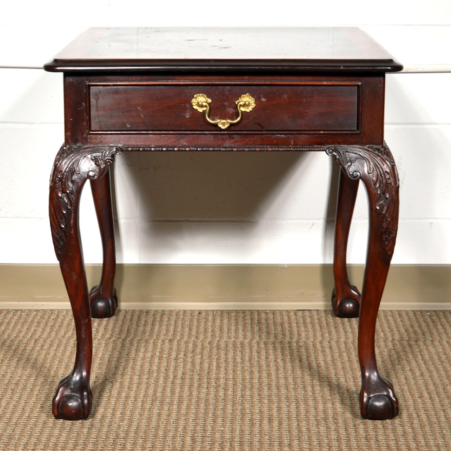 Chippendale Style Side Table by Stickley