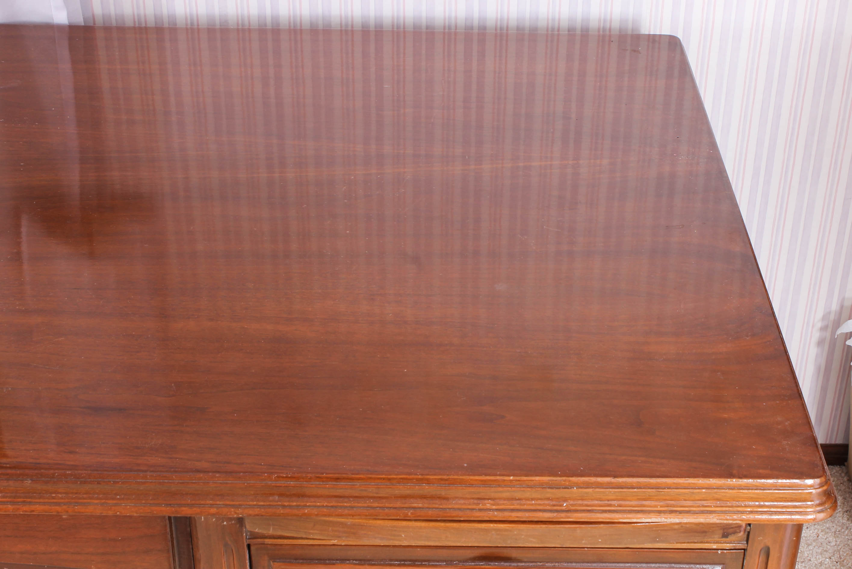 Vintage Wooden Desk by Indiana Desk Company