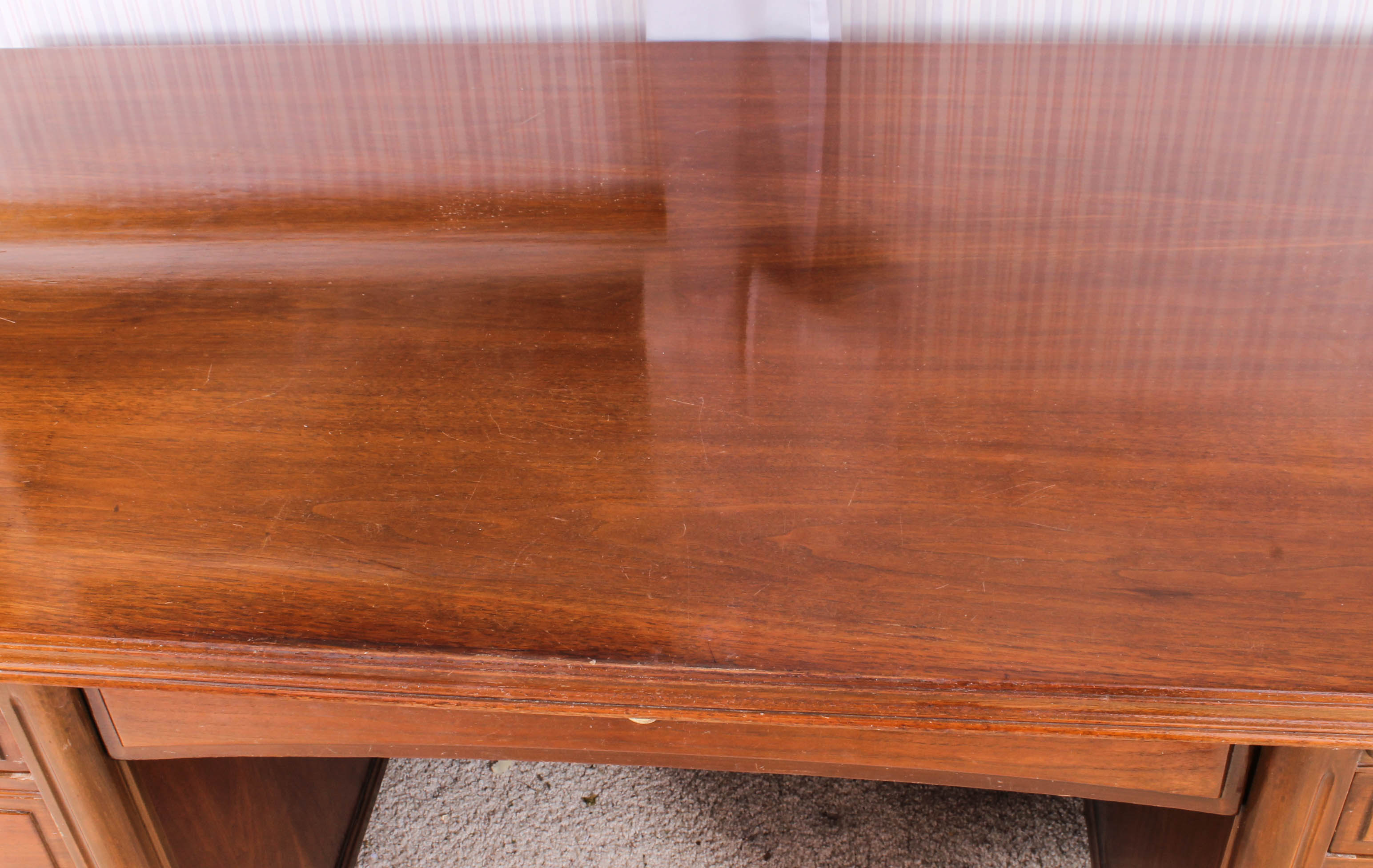 Vintage Wooden Desk by Indiana Desk Company