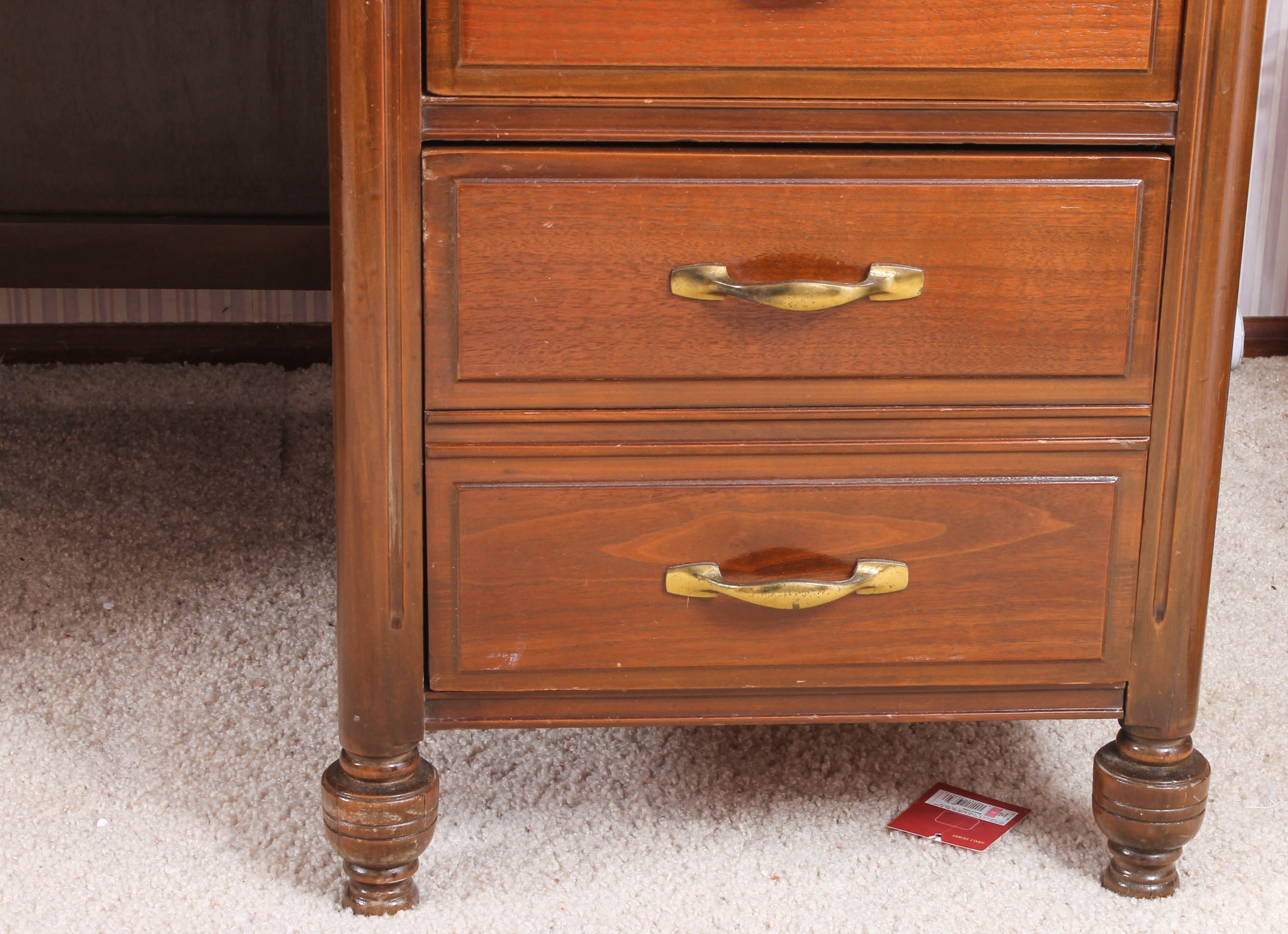Vintage Wooden Desk by Indiana Desk Company