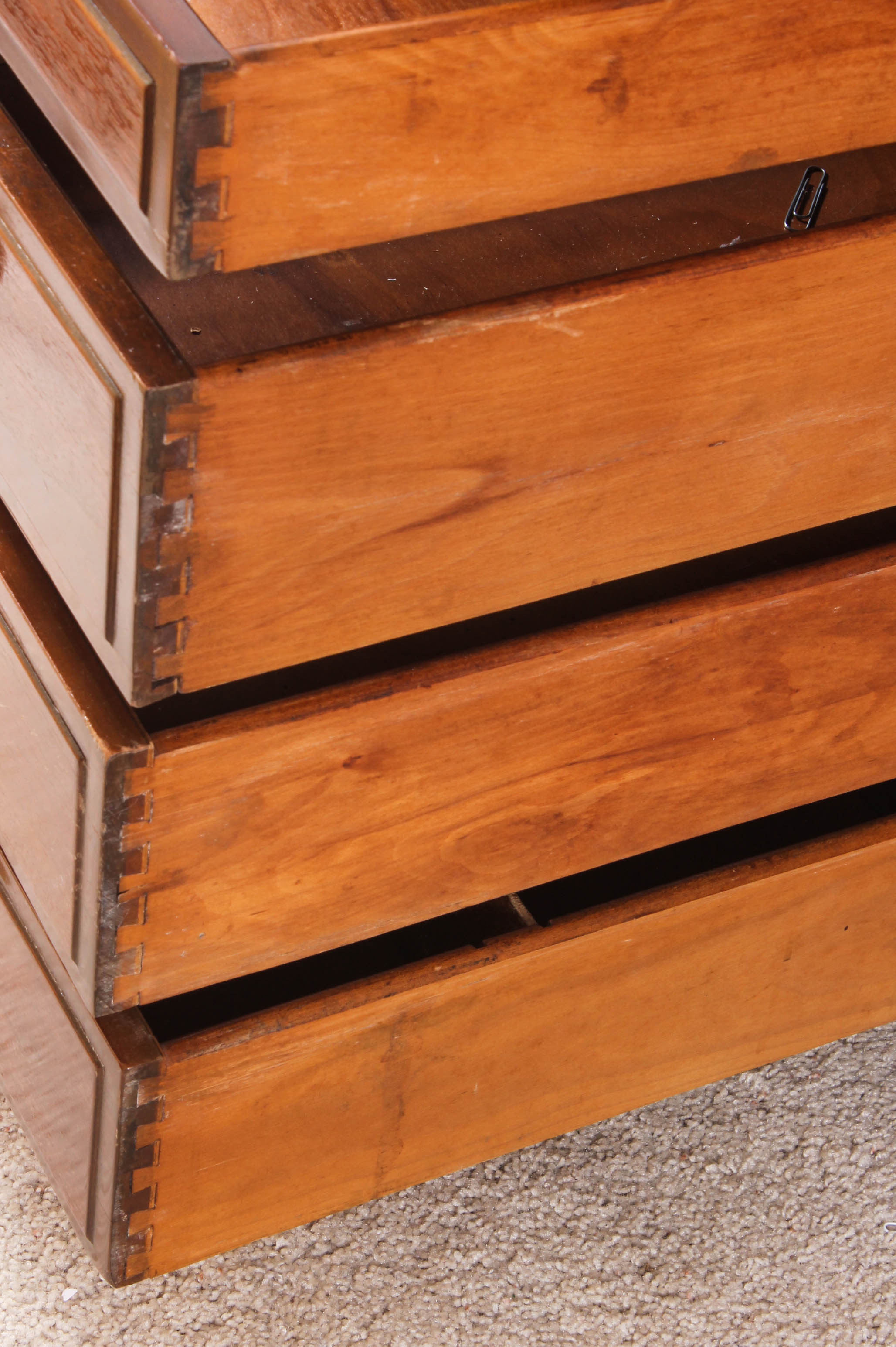 Vintage Wooden Desk by Indiana Desk Company