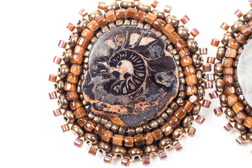 Variety of Autumn-Tone Costume Earrings