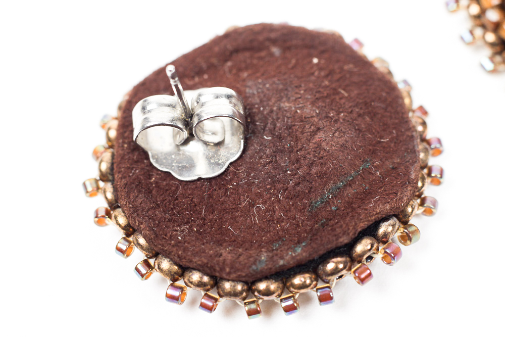 Variety of Autumn-Tone Costume Earrings