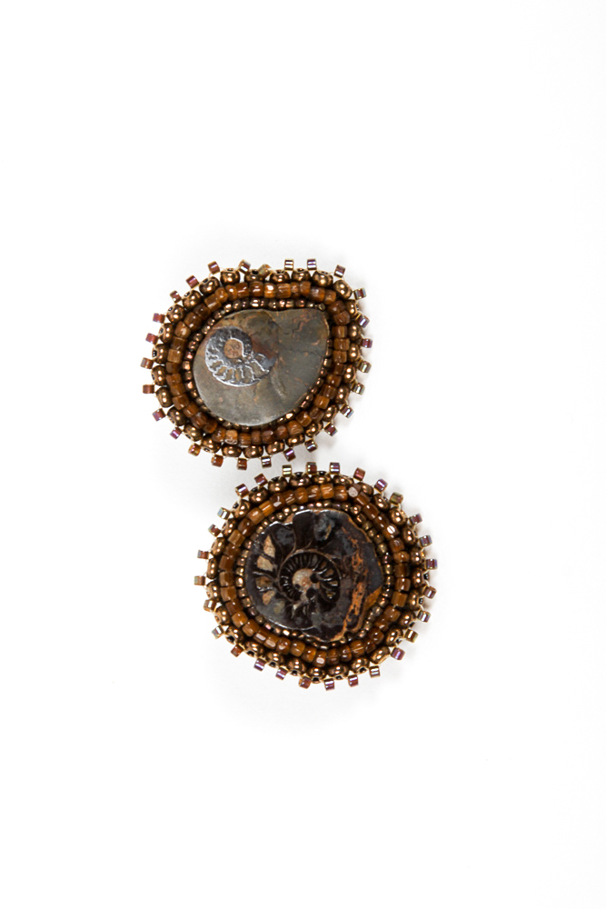 Variety of Autumn-Tone Costume Earrings