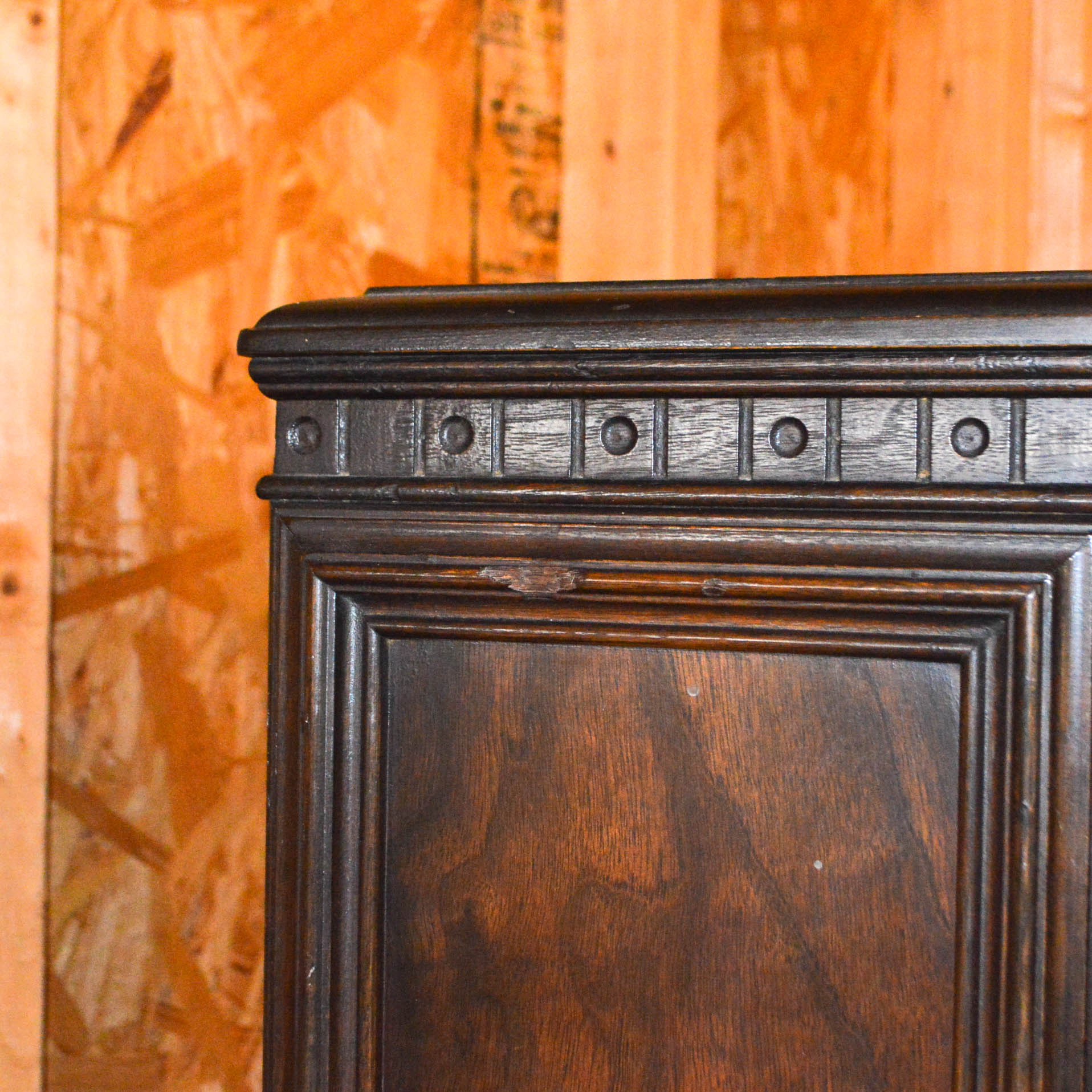 Vintage Jacobean Style China Cabinet