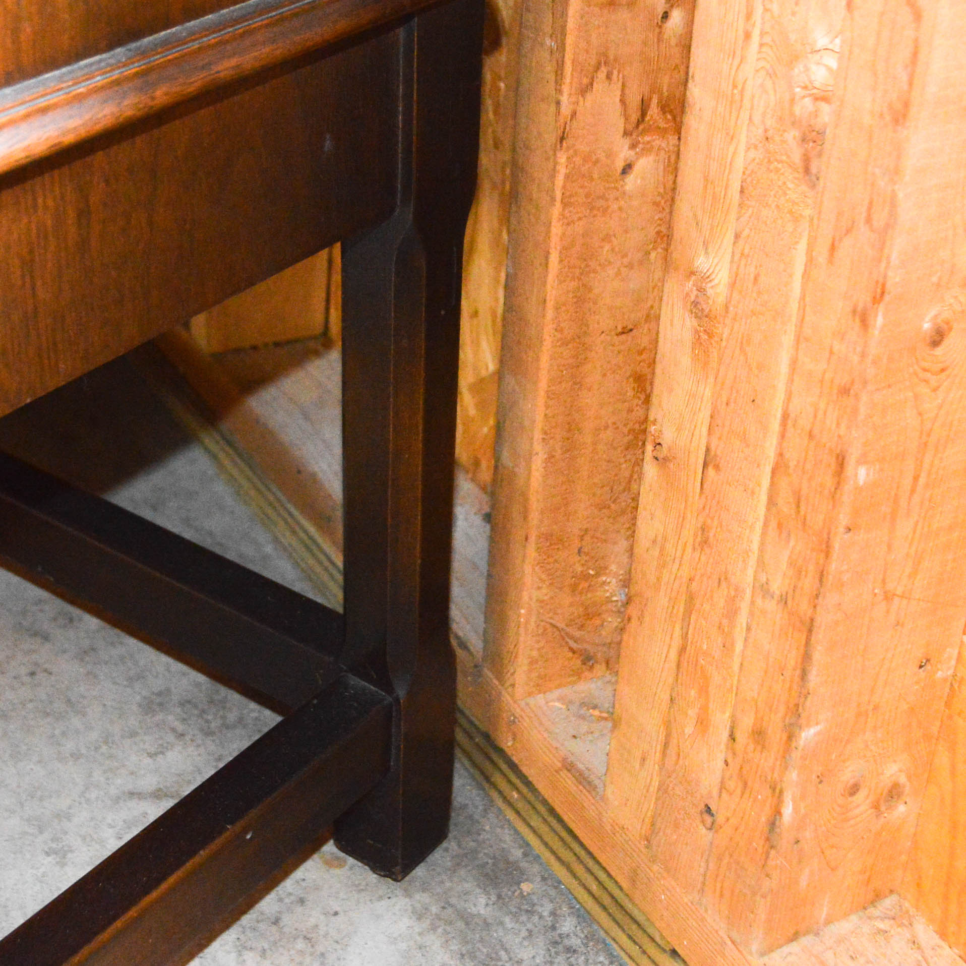 Vintage Jacobean Style China Cabinet