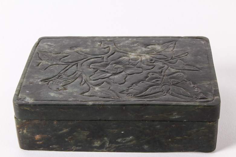 Nephrite Jade Jewelry Box