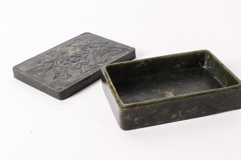 Nephrite Jade Jewelry Box