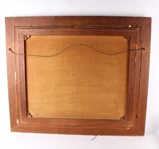 Charles P. Appel Oil Painting on Canvas of Landscape at Sunrise