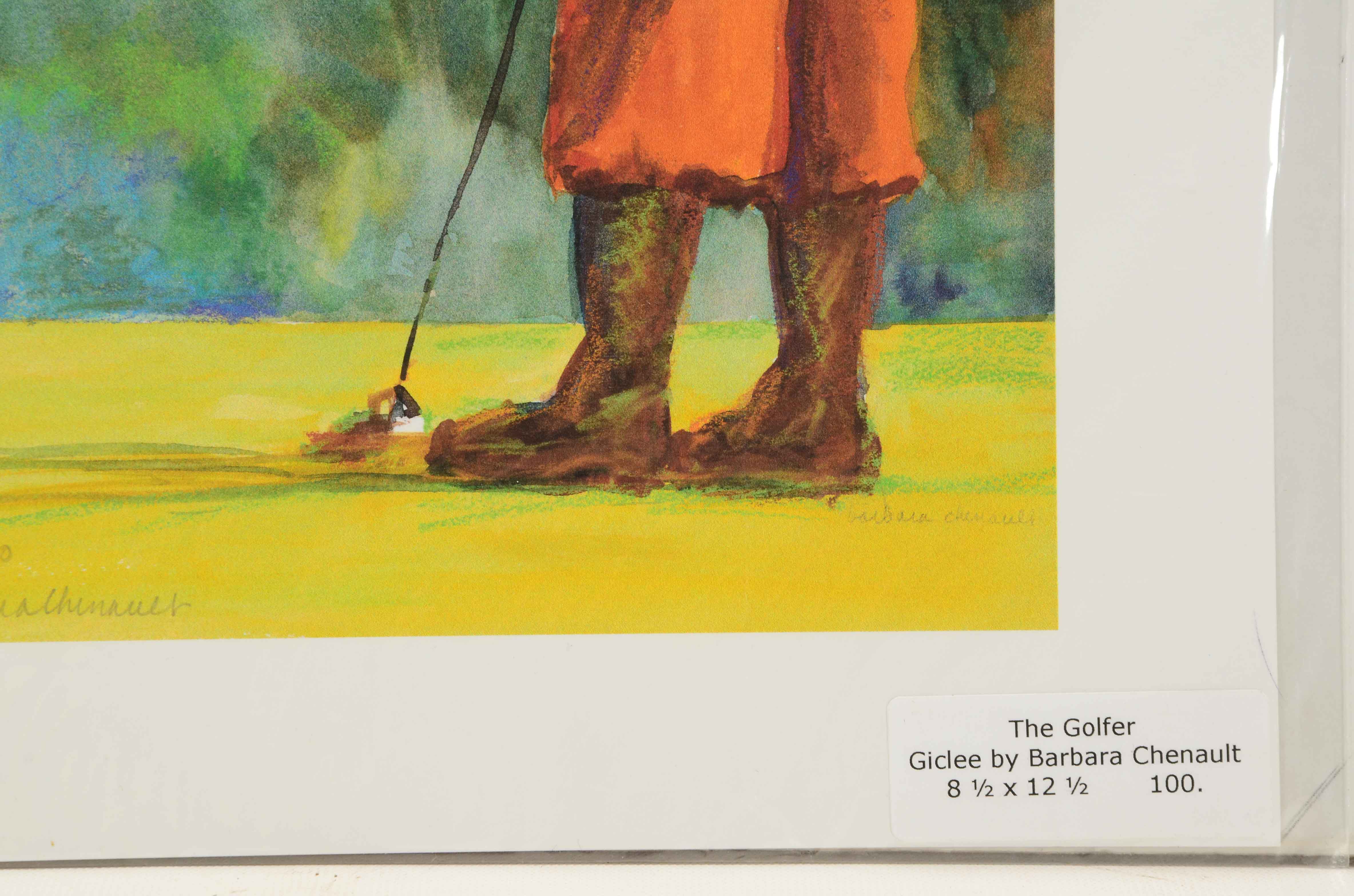 Three Giclees on Paper after Barbara Chenault