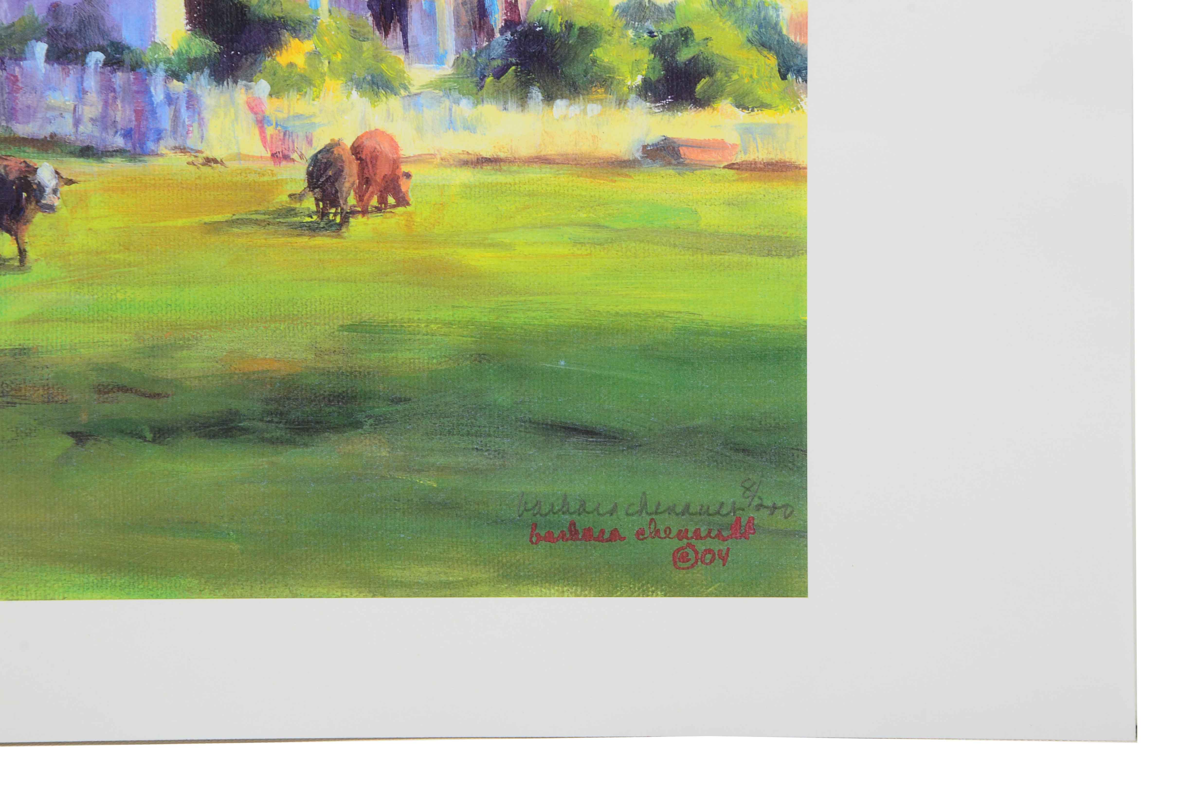 Three Giclees on Paper after Barbara Chenault