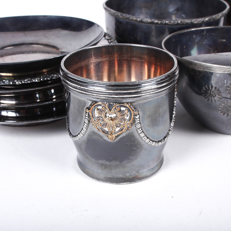 Antique Southington Quadruple Silver Plated Tableware