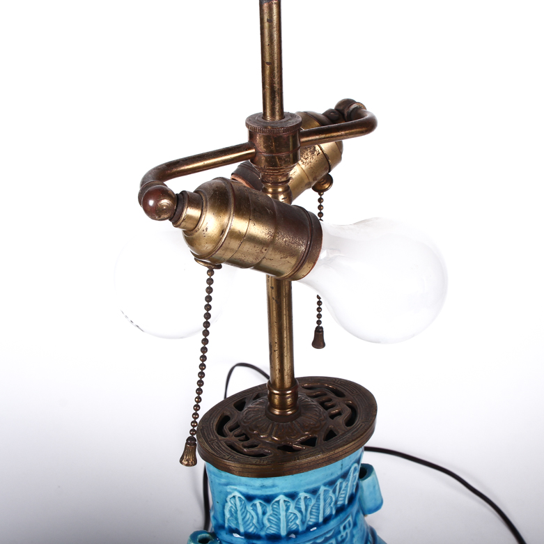 Vintage Chinese Ceramic Table Lamp