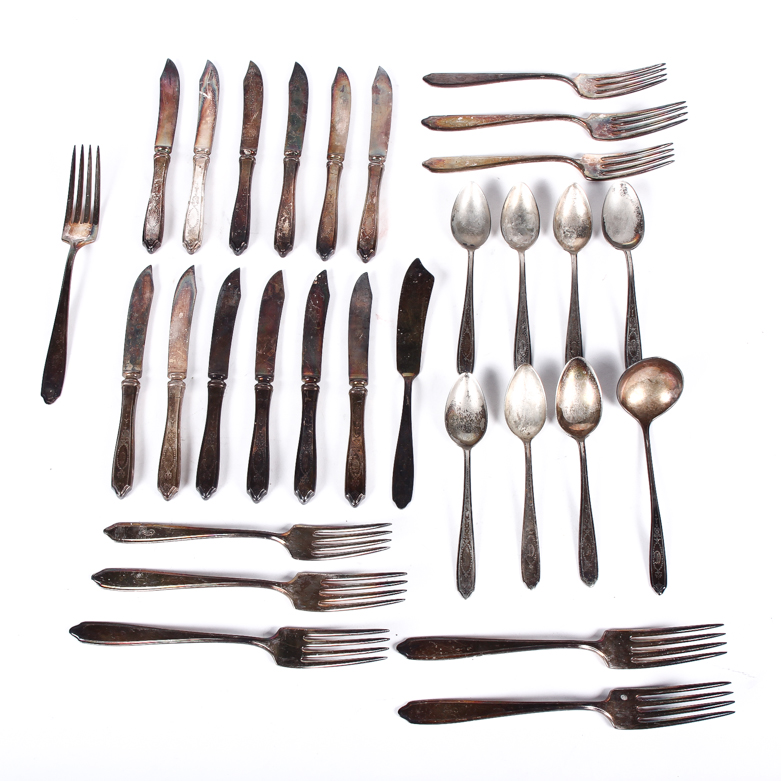 Silver Plate Flatware