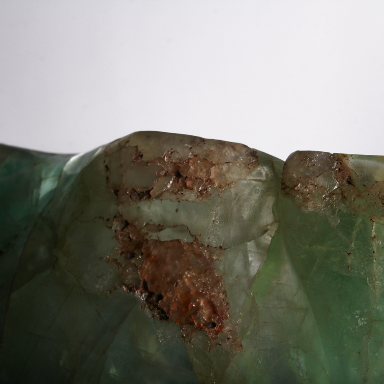 Vintage Carved Jadeite Bowl