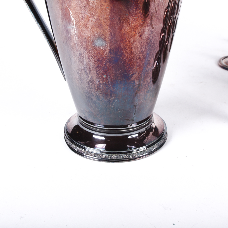 Collection of Wilcox International Silver Plated Sherry Glasses and Pitcher