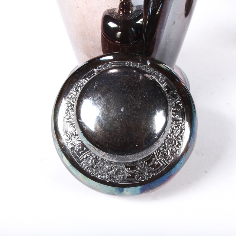 Collection of Wilcox International Silver Plated Sherry Glasses and Pitcher