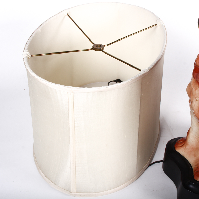 Staffordshire Style Spaniel Table Lamp
