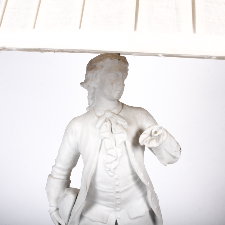 Vintage Colonial Ceramic Figurine Lamps