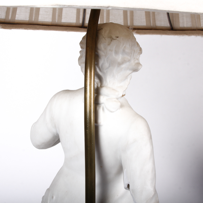 Vintage Colonial Ceramic Figurine Lamps