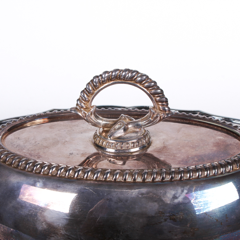 Collection of Vintage E.G. Webster & Son Silver Plate Servingware