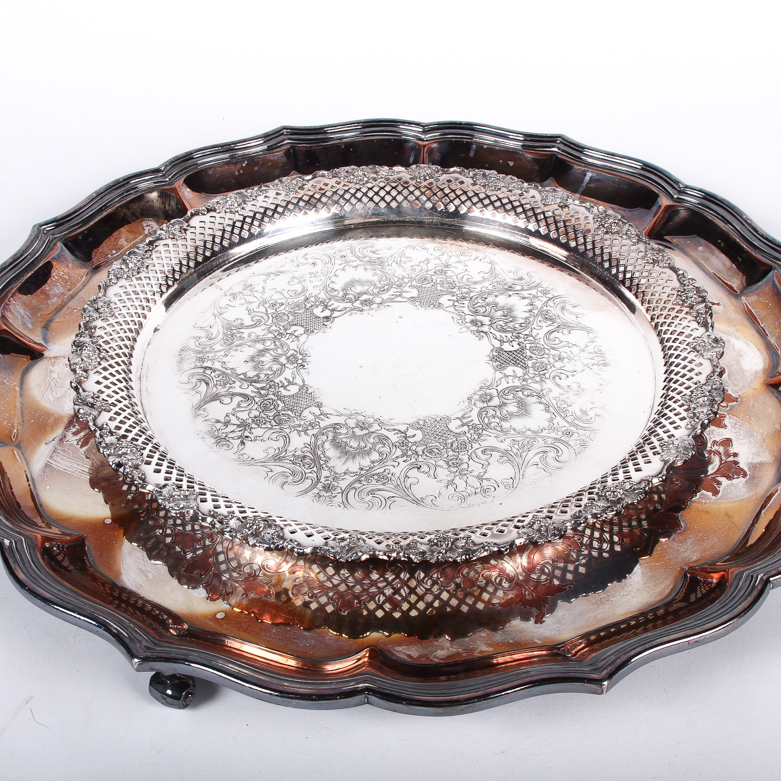 Collection of Vintage E.G. Webster & Son Silver Plate Servingware