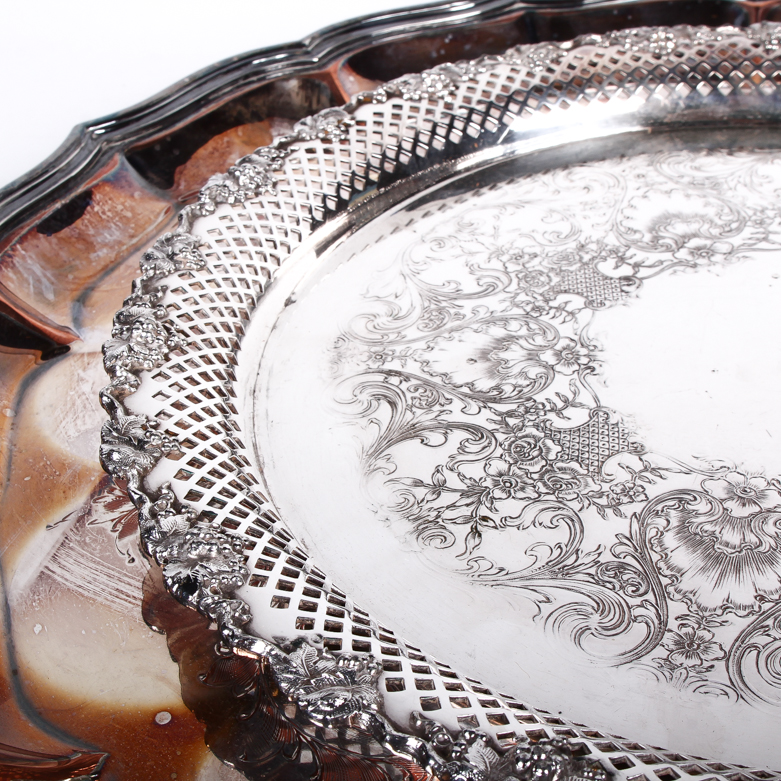 Collection of Vintage E.G. Webster & Son Silver Plate Servingware
