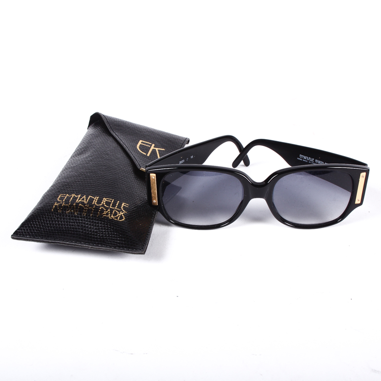 Vintage Emmanuelle Khanh Paris Sunglasses