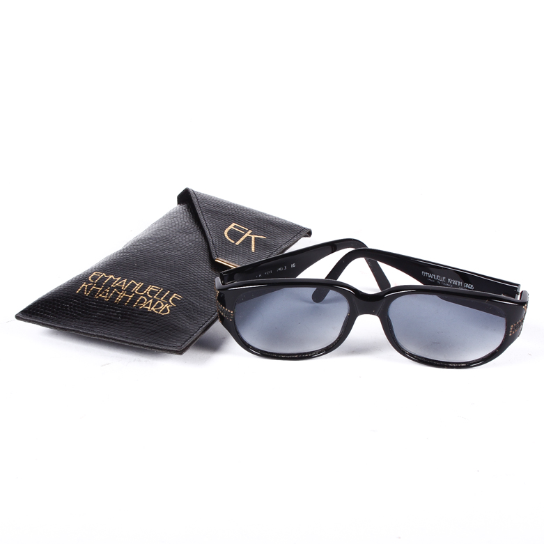 Vintage Emmanuelle Khanh Paris Sunglasses