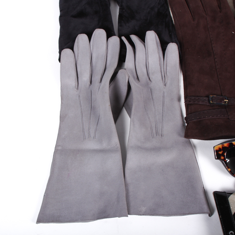 Krizia Sunglasses and Women's Gloves