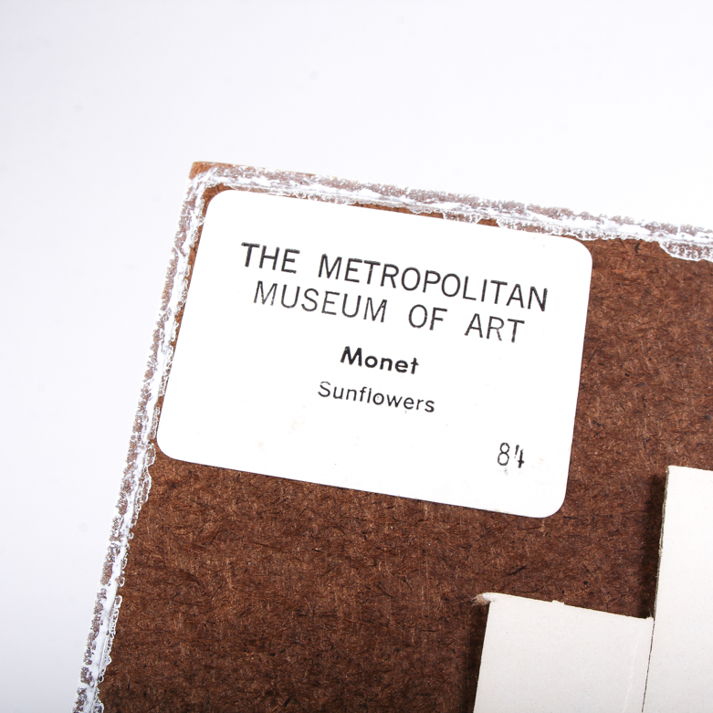 The Metropolitan Museum of Art Claude Monet Giclee Prints on Board