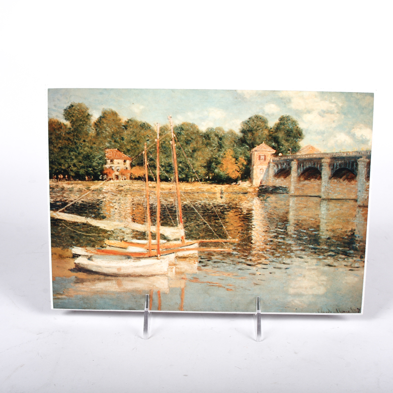 The Metropolitan Museum of Art Claude Monet Giclee Prints on Board