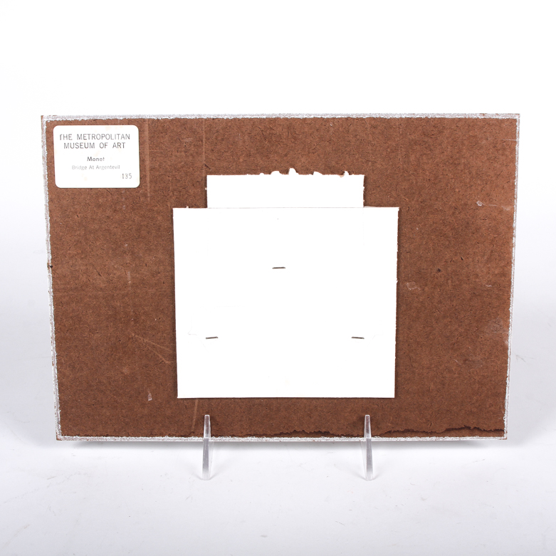 The Metropolitan Museum of Art Claude Monet Giclee Prints on Board