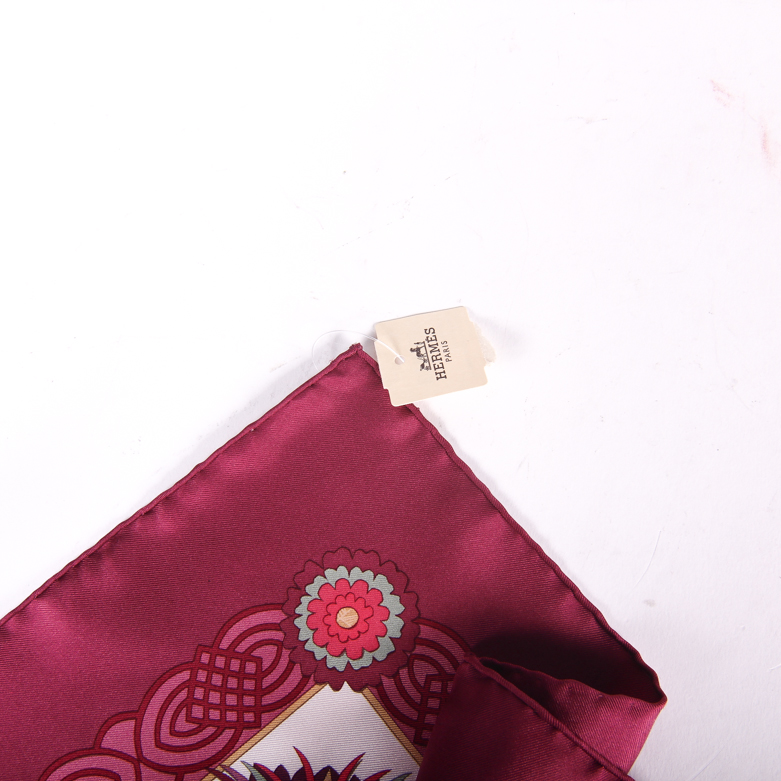 Hermès "D'ecoupages" Silk Scarf