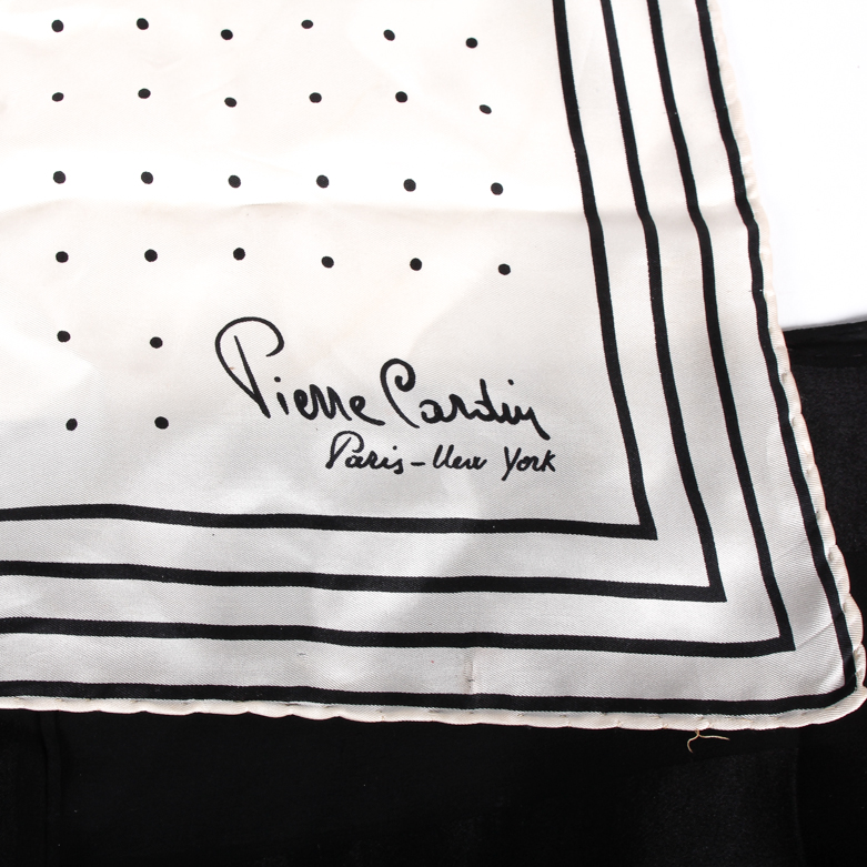 Oscar de la Renta and Pierre Cardin Scarves