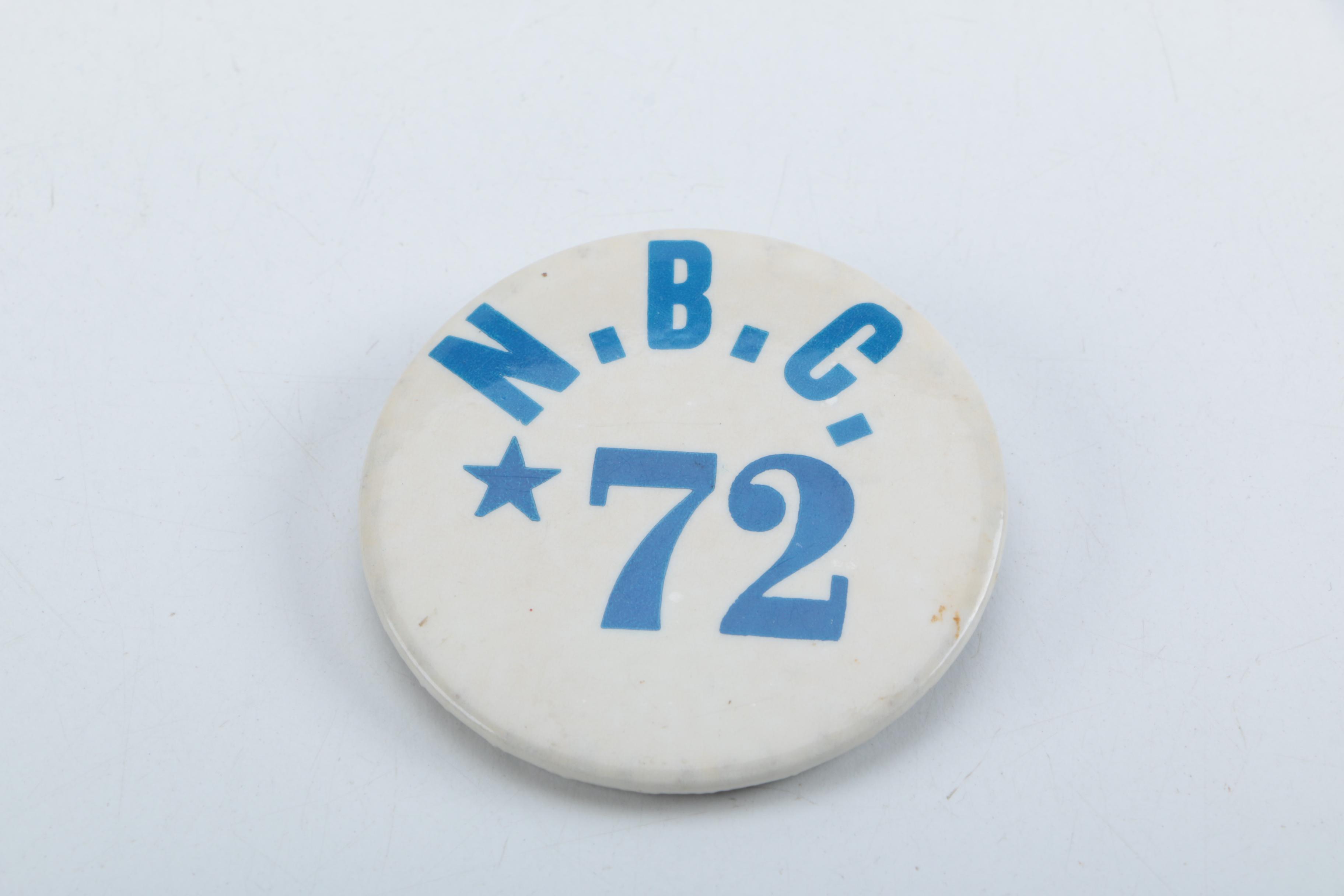 NBC Television, Press and Annie Badges and Pins from Dick Schneider