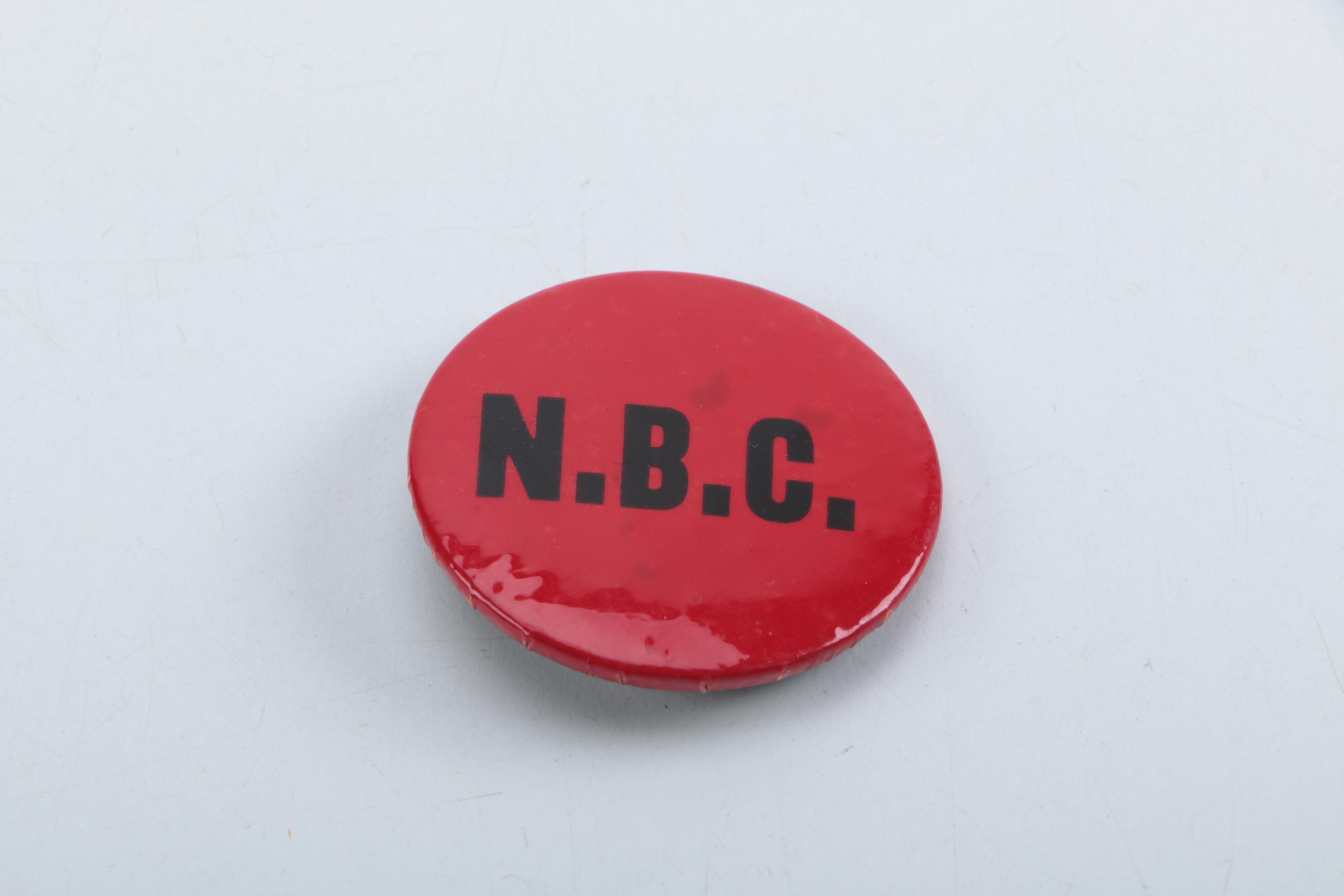NBC Television, Press and Annie Badges and Pins from Dick Schneider
