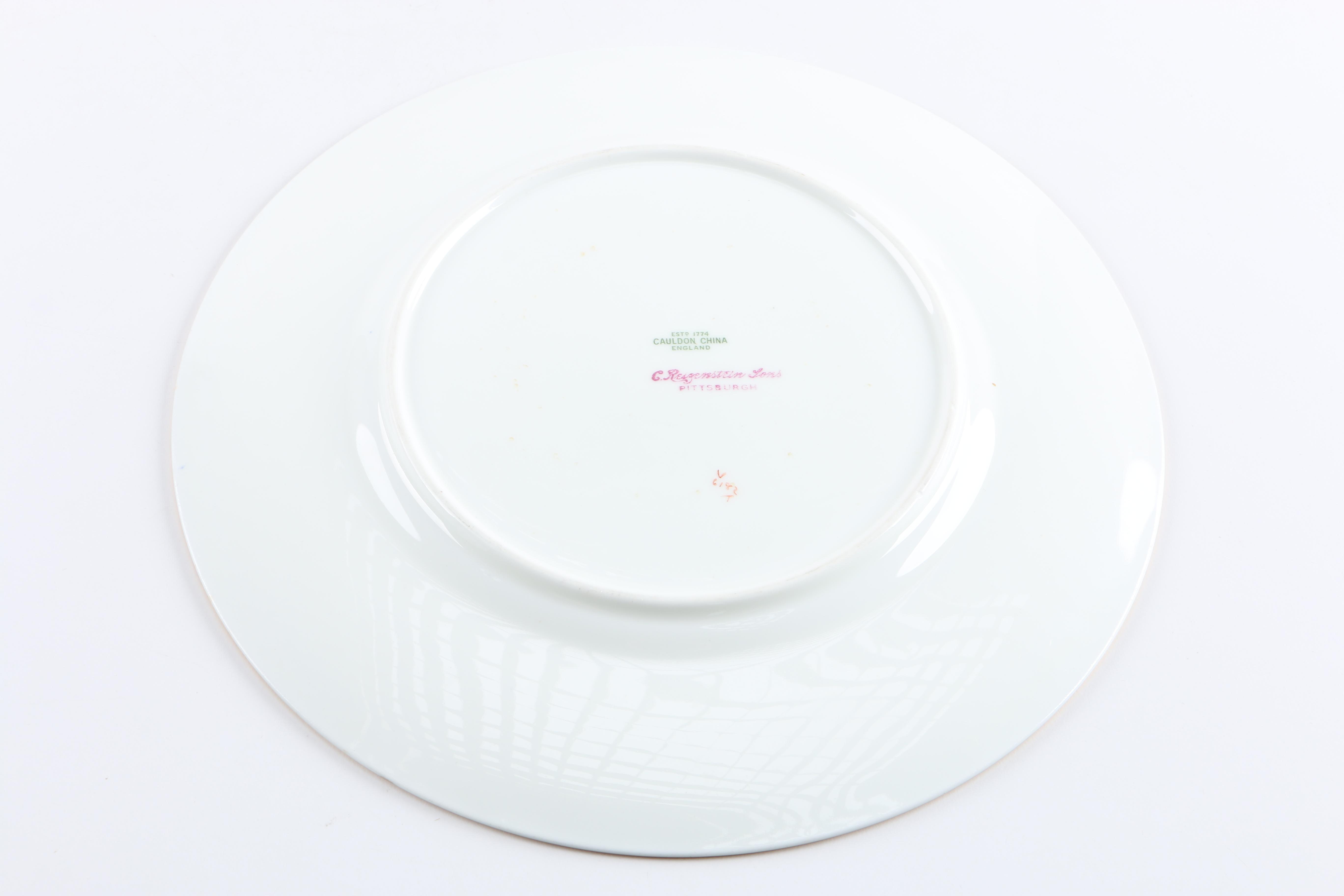 Cauldon China Dinner Plates